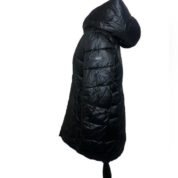 Sam Edelman Black Long Puffer Jacket - Picture 2 of 7